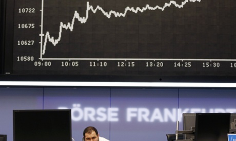 Markets shrug off Syriza victory. Photo: AP Photo/Michael Probst.