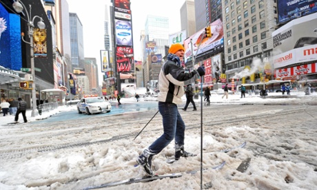 times square skiing