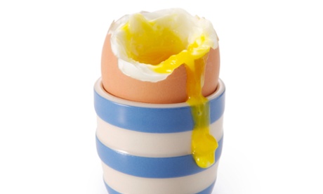 A boiled egg