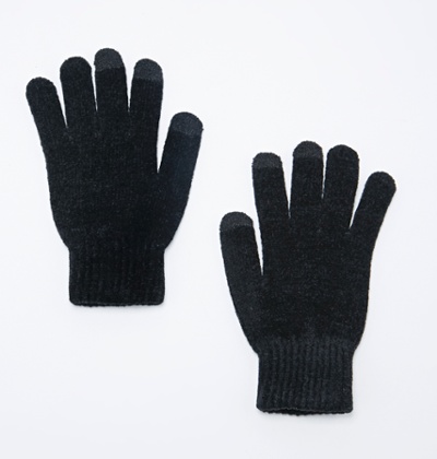 Black gloves, Urban Outfitters