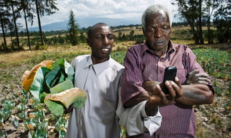 Farmers in Kenya