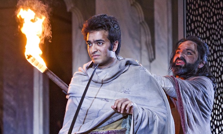 Ronak Patani (left) as Sipihr and Zubin Varla in the title role