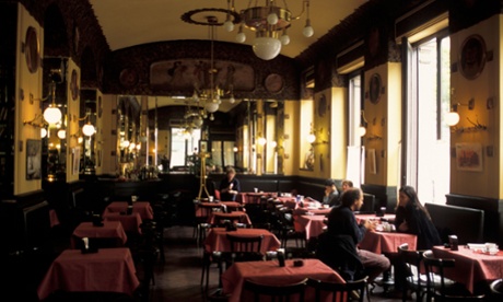 Caffe San Marco in Trieste, Italy.