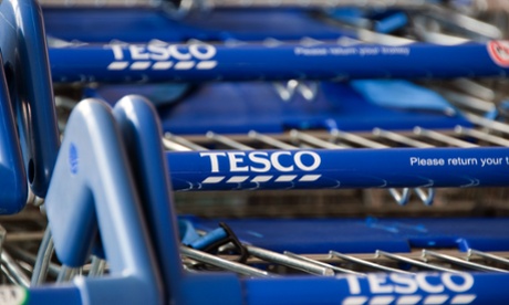 Tesco trolleys
