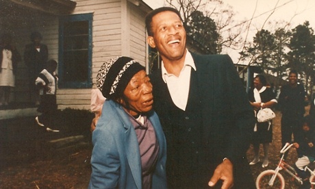 Walter McMillian is reunited with friends and family on the day of his release in 2003 following an EJI campaign. He served six years on death row for a crime he did not commit.