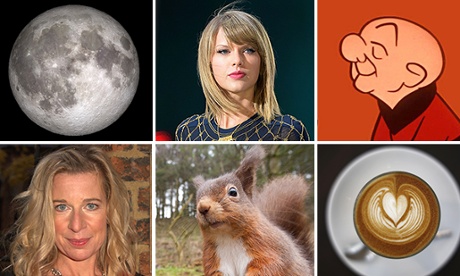 Stuart wants his wife to fly him to the moon, pretend she is Taylor Swift, Mr Magoo and Katie Hopkins, catch a squirrel and get herself banned from Starbucks.