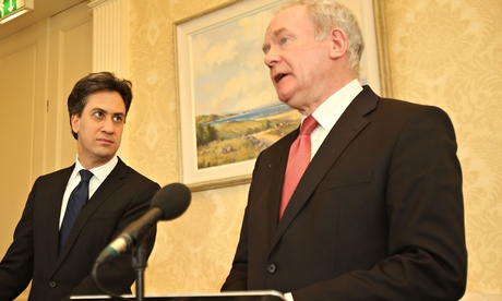 Miliband visit to Ulster