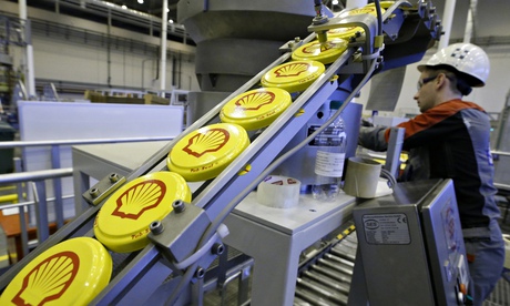 Shell branded barrel caps