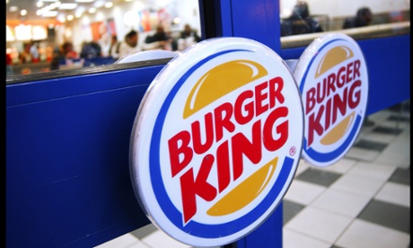 Burger King restaurant in Piccadilly, London