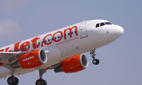 EasyJet shares take off. Photo: Steven May/Alamy.