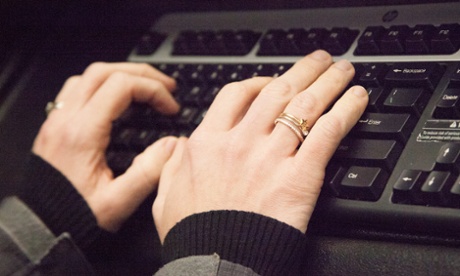 Typing on Keyboard - Computer Keyboard