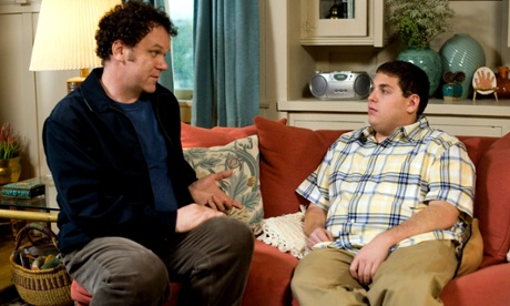 John C Reilly and Jonah Hill in Cyrus.