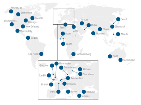 The urbanist guide to world cities