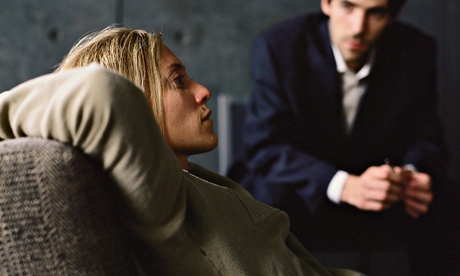 Woman with psychologist 