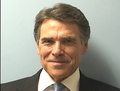 Rick Perry mugshot