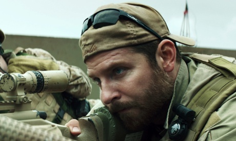 Bradley Cooper in American Sniper.