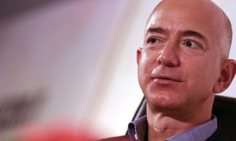 portrait of Jeff Bezos, founder and CEO of Amazon