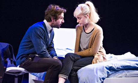 Olivia Vinall and Damien Molony in The Hard Problem by Tom Stoppard at the Dorfman, London.