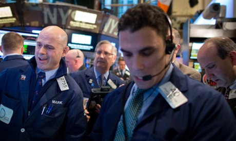 Traders at the New York Stock Exchange. Photo: Reuters/Brendan McDermid.