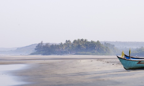 Serene sands … Ashvem beach, by the Palm Grove Beach Resort, Goa