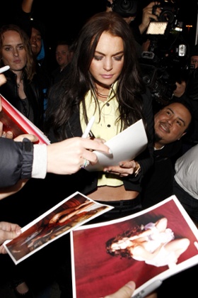 Lohan meet and greet