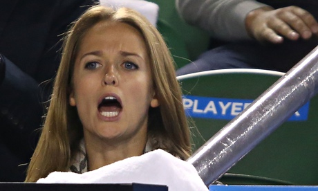 Kim Sears at the Australian Open