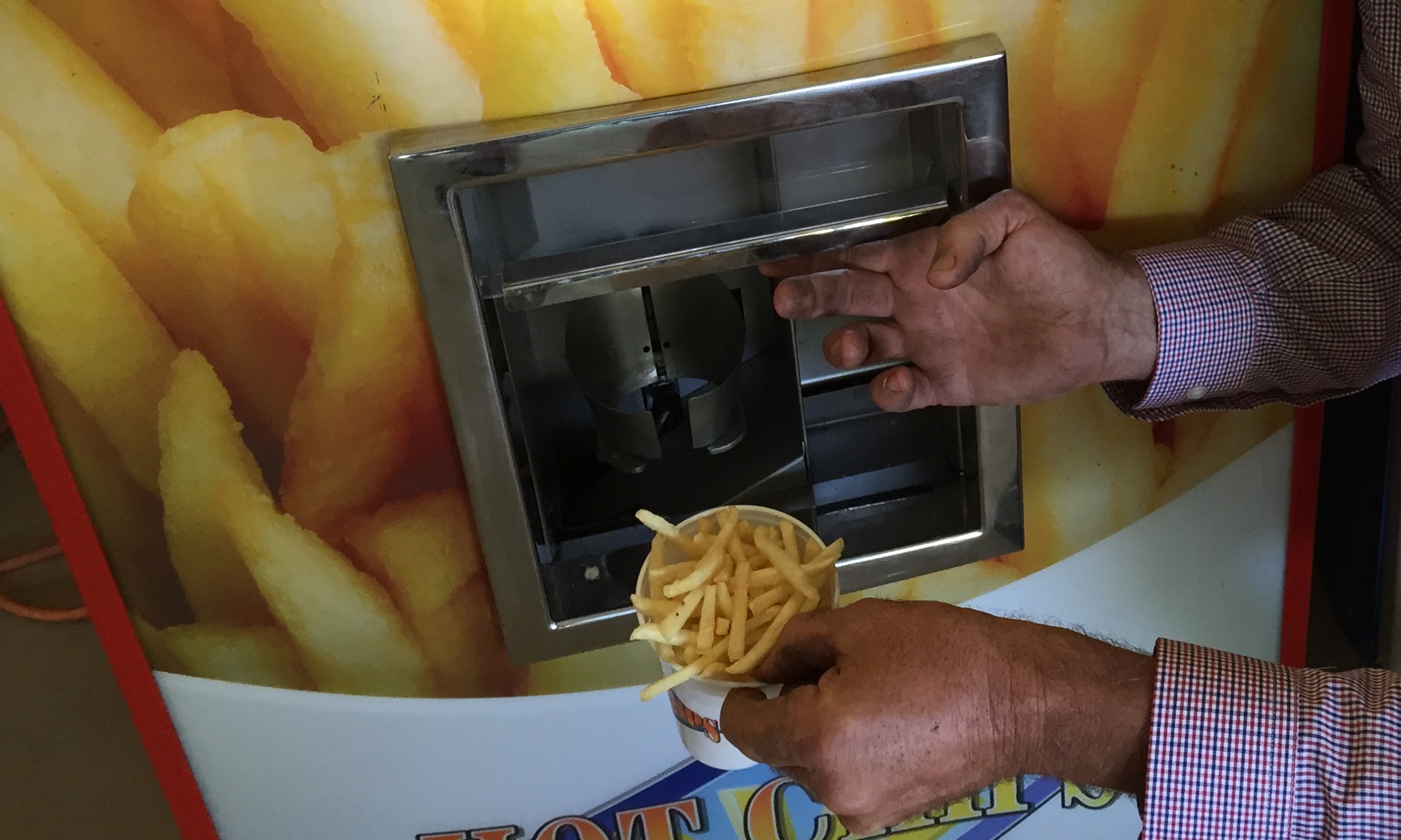 Автомат с едой видео