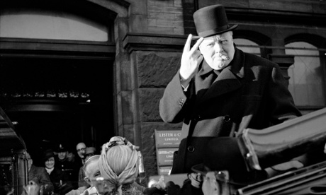 Winston Churchill V-sign