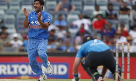 India's Mohammed Shami 