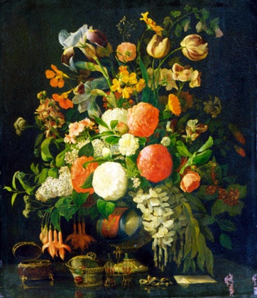 Flowers by Rachel Ruysch.