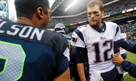 Tom Brady and Russell Wilson