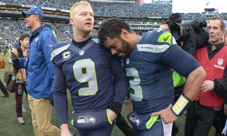 Jon Ryan and Russell Wilson