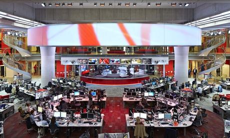 BBC Broadcasting House newsroom