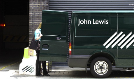 john lewis delivery van