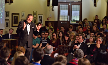 Stephen Fry, Cambridge Union