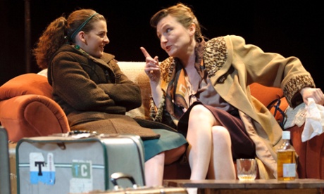 Rebecca Ryan as Jo and Julie Riley as Helen in A Taste of Honey, staged at Hull Truck theatre in 2014.