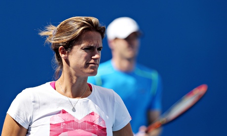 Amelie Mauresmo and Andy Murray