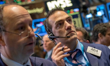 Traders at the New York Stock Exchange.