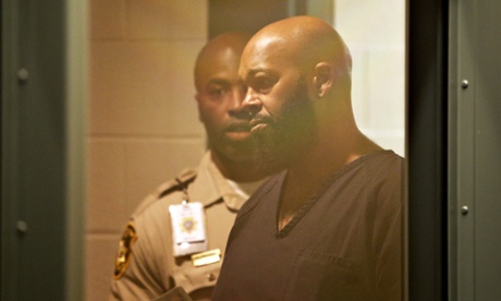 Suge Knight at one of many court appearances.
