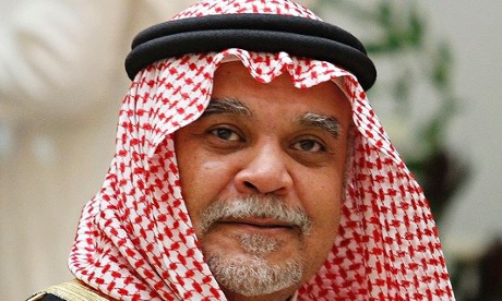 Prince Bandar bin Sultan, who has been replaced as Saudi intelligence chief
