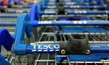 Tesco trolleys
