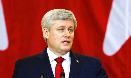 Canadian Prime Minister Stephen Harper.