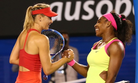 After the hostilities, the pair share a warm exchange at the net.