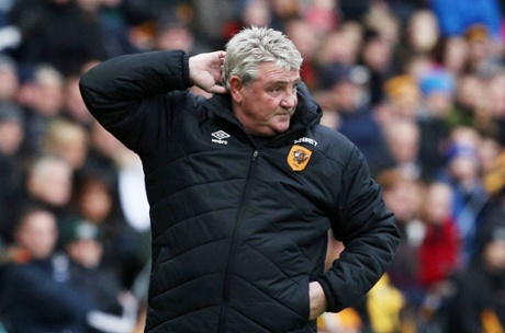 Steve Bruce reacts to this afternoon’s proceedings.