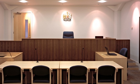 The Ministry of Justice wrongly informed people they needed to prove their innocence at a trial.