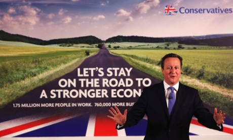 Cameron launches Conservative poster