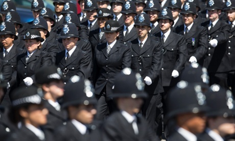 Metropolitan Police cadets' passing out parade, July 14, 2014.