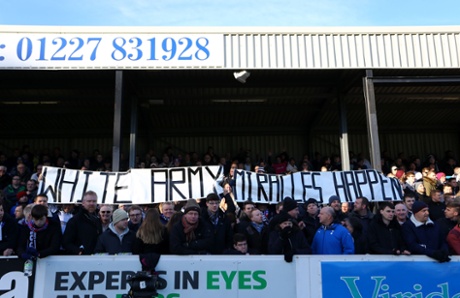 Dover fans may need a miracle to come back from 2 down.