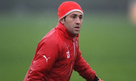 ST ALBANS, ENGLAND - JANUARY 03:  David Ospina of Arsenal in action during a training session at London Colney on January 3, 2015 in St Albans, England.  (Photo by Stuart MacFarlane/Arsenal FC via Getty Images)Club SoccerFootballSoccer