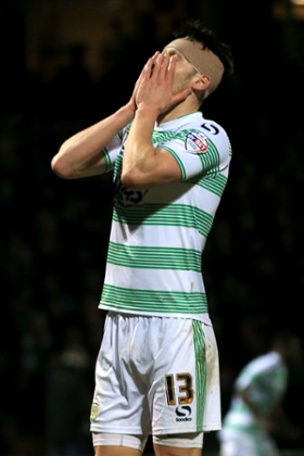 Kieffer Moore, missed chance.